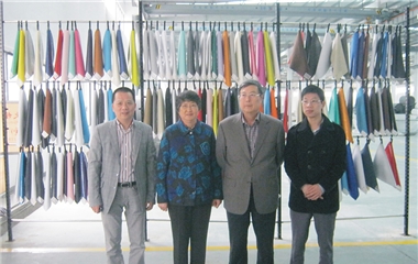 全國工商聯名譽主席黃孟復夫婦蒞臨天守集團關心指導